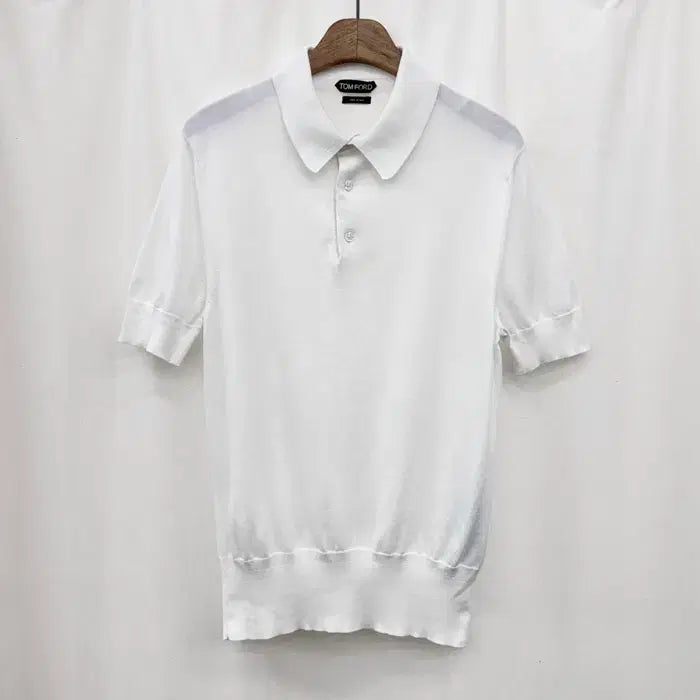[BUNJANG] TOM FORD Cotton Knit Polo Shirt / 톰포드 코튼 니트 폴로 셔츠