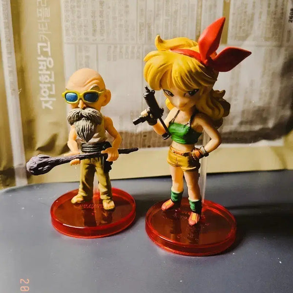[BUNJANG] Dragon Ball Master Roshi & Lunch World Collectable Figure / [월콜] [드래곤볼] 무천도사 & 런치 입니다
