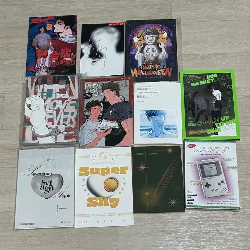 [BUNJANG] Slam Dunk Fan Comic - Taesub Focus (Daeman Taesub, Junseob Taesub, Wooseong Taesub) / 슬램덩크 슬덩 퍼슬덩 태섭른 위주 2차 회지 동인지(대만태섭, 준섭태섭,우성태섭)