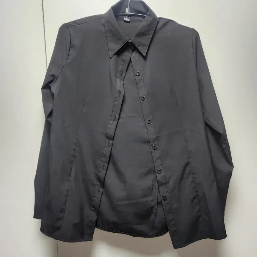 [BUNJANG] Basic Black Shirt / 기본 셔츠 블랙