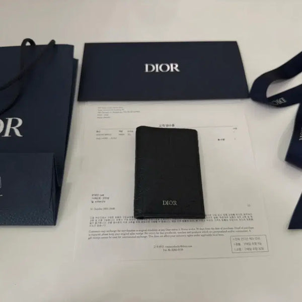 [BUNJANG] Dior Gravity Organizer Card Holder Black / 디올 신형 그래비티 오거나이저 카드지갑 블랙