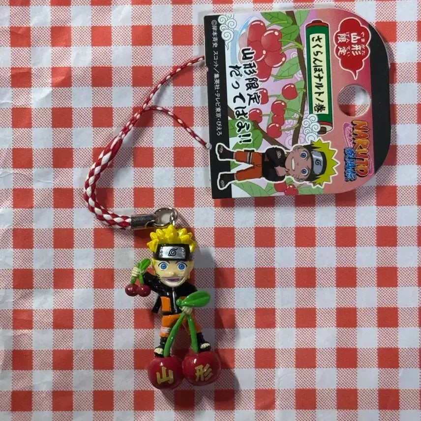 [BUNJANG] Naruto Classic Strap Cherry Yamagata Limited / 나루토 고전 스트랩 체리 사쿠란보 야마가타 한정