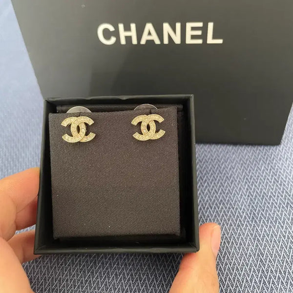 [BUNJANG] Chanel Coco Logo Earrings / 샤넬 코코  로고 귀걸이