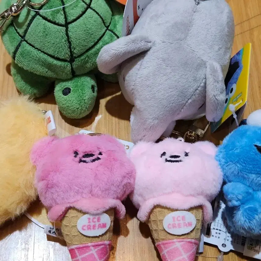 [BUNJANG] Plush Toy & Keychain Set (Miffy, Ppangomi, Cookie Monster, Shrimp Tempura) / 인형 키링 팔아요 ((상점에 더있어요(미피 빵고미 쿠키몬스터 새우튀김