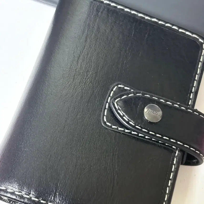 [BUNJANG] Filofax Malden A8 Black Planner / 파일로팩스 몰든 a8 블랙 풀박스