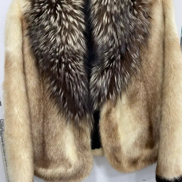 [BUNJANG] Jindo Saga Mink Fur Jacket / [진도/전국최저가] 선착순 진도 밍크코트 사가밍크 모피 자켓