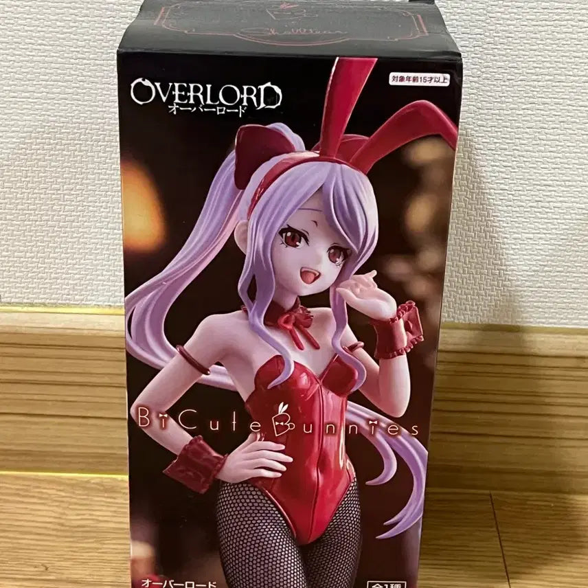 [BUNJANG] Overlord Charlotte Bunny Ver. Figure (Red Ver.) / (미개봉)오버로드 샤르티아 비큐트 버니즈 피규어 레드ver