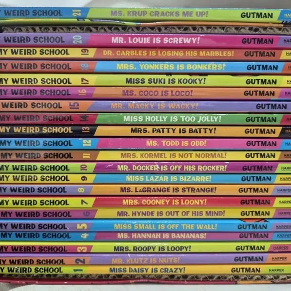 [BUNJANG] My Weird School Series Complete Collection (Volumes 1-21) / 마이 위어드 스쿨 시리즈 전집