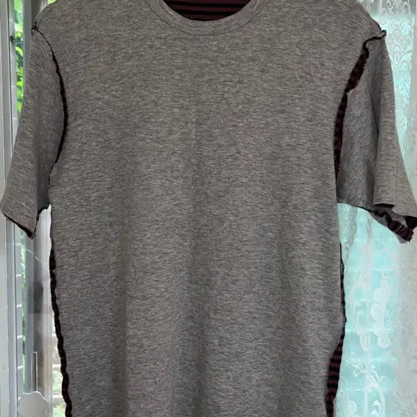 [BUNJANG] Comme des Garçons Homme Reversible Stripe T-Shirt / 꼼데가르송 옴므 리버시블 스트라이프 티셔츠