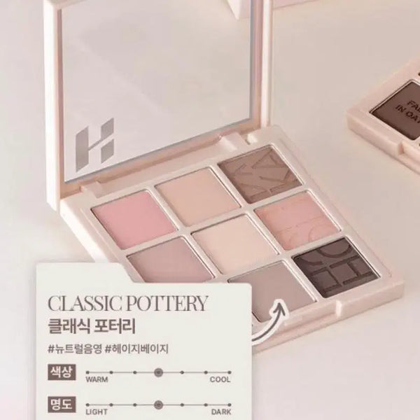 [BUNJANG] Holika Holika Classic Pottery My Favorite Mood Eye Palette / [미개봉새상품] 홀리카홀리카 아이 팔레트 클래식포터리