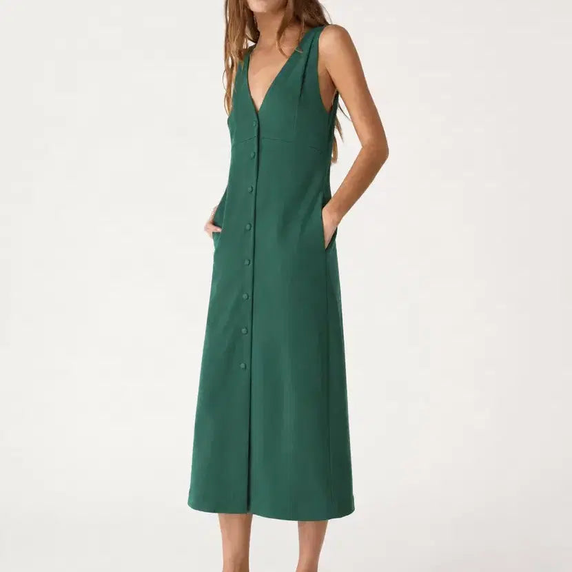 [BUNJANG] Sense of Place Sleeveless Maxi Dress / Sense of place 여름 베스트 원피스