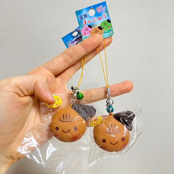 [BUNJANG] Oncheon Manju Keyring / 온천만쥬 키링