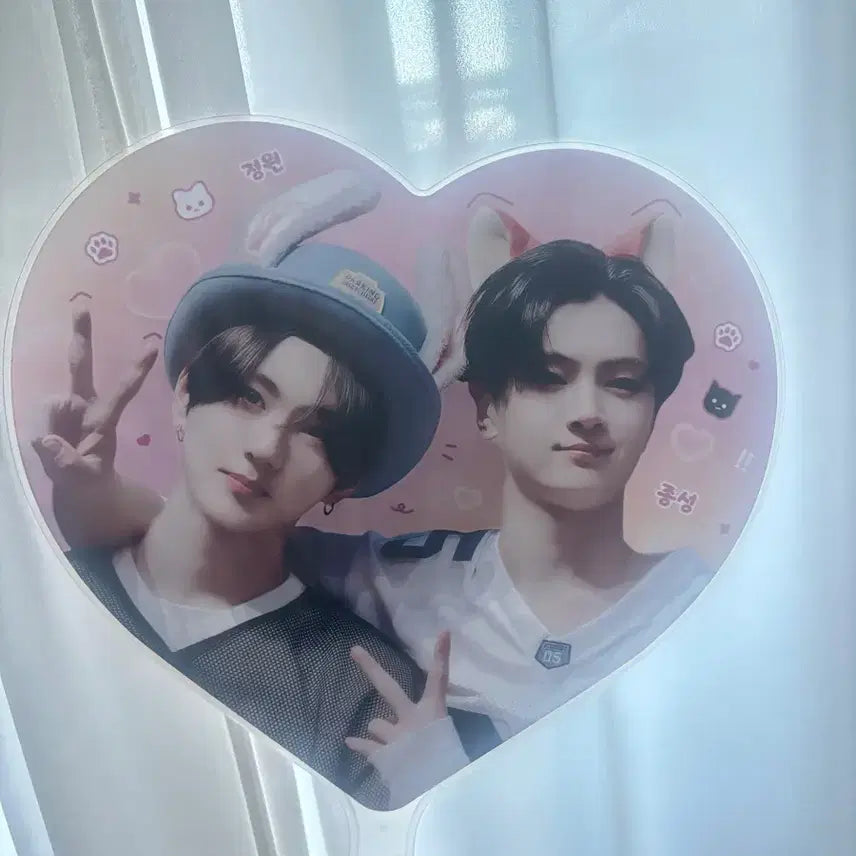 [BUNJANG] ENHYPEN 'Yaongz' Uchiwa Fan / 엔하이픈 야옹즈 우치와