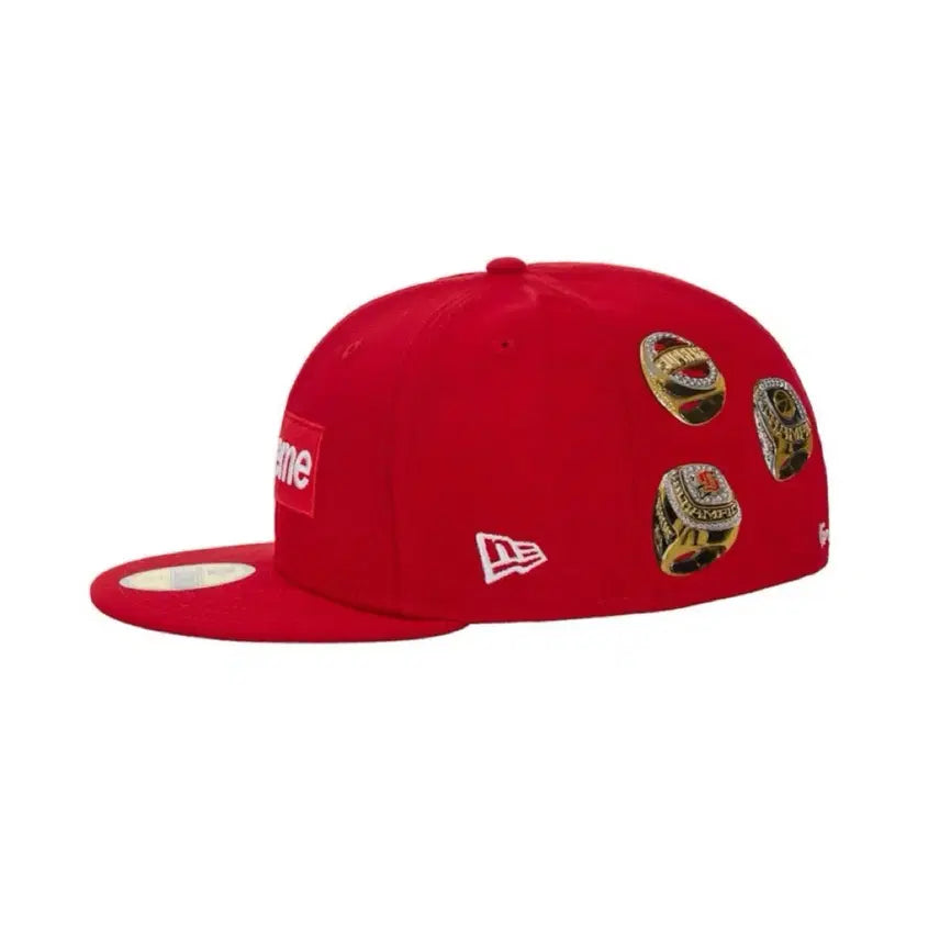[BUNJANG] Supreme Rings Box Logo Snapback Red / Supreme  26s Rings Box Logo 스냅백