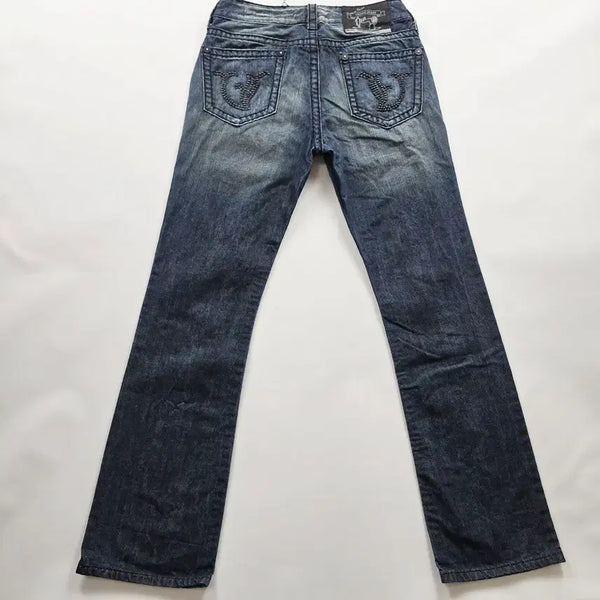 [BUNJANG] VIGOSS Bootcut Washed Denim Pants Size 32 / 비고스 청바지 부츠컷 워싱 데님팬츠 사이즈32 R6646