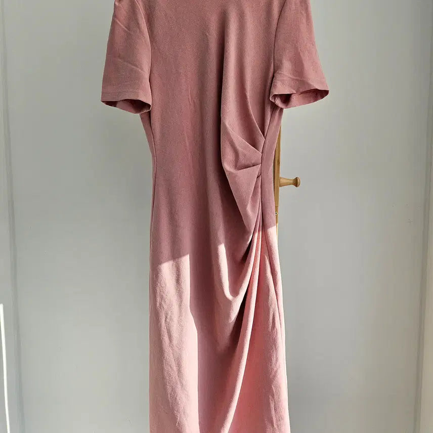 [BUNJANG] Summer Pink Shirring Dress / 여름 핑크 셔링 원피스