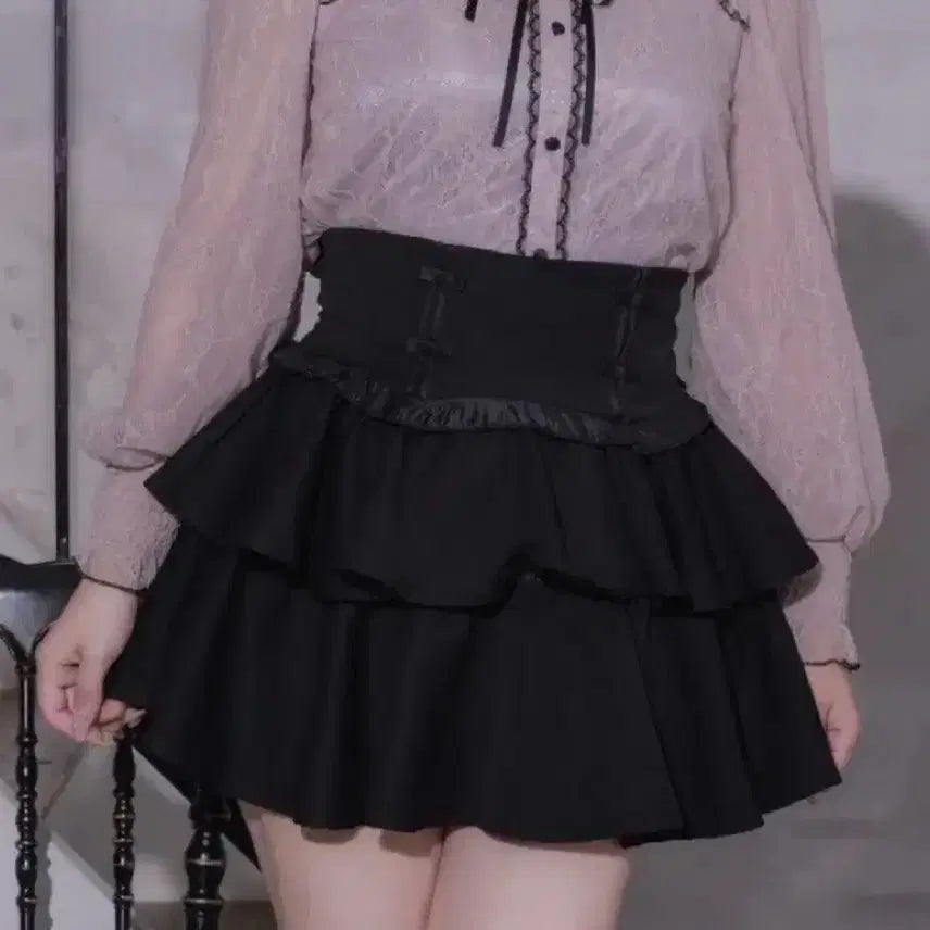 [BUNJANG] Pium Skirt Jireigei Style / 피움 스커트 스나계 양산형 양지뢰 지뢰계 일브