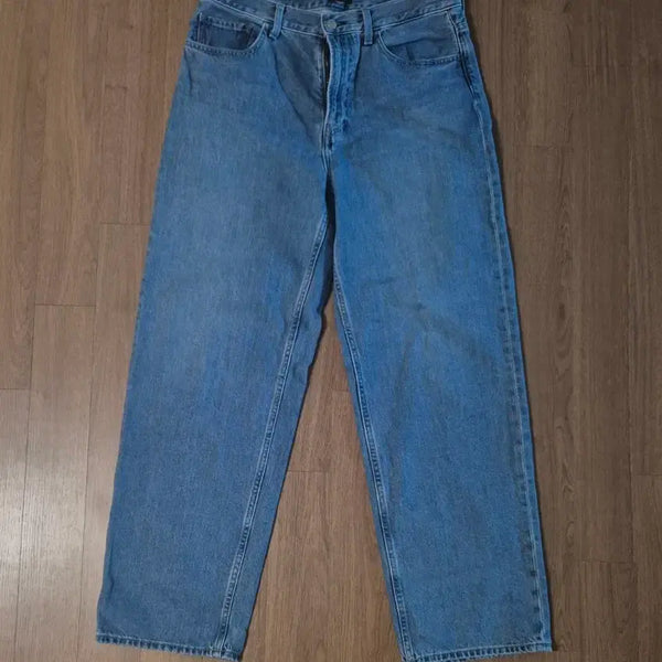 [BUNJANG] Uniqlo Wide Leg Jeans / 유니클로 와이드 청바지