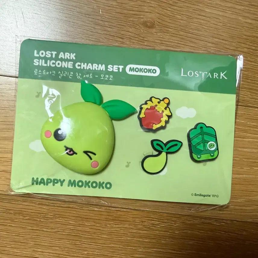 [BUNJANG] Lost Ark Silione Charm Set Mokoko / 미개봉) 로스트아크 실리콘 참 세트 지비츠 모코코