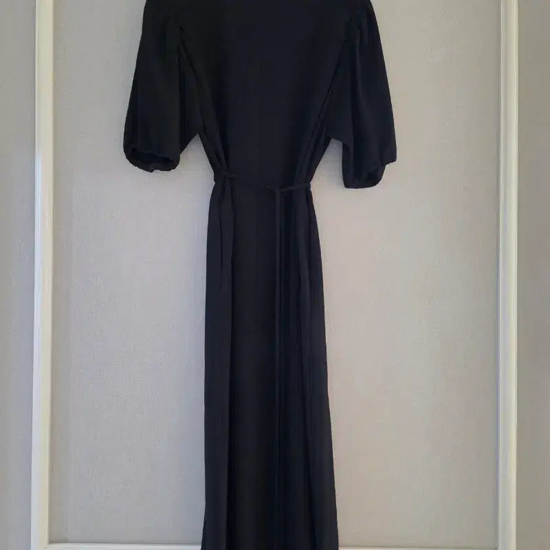 [BUNJANG] Lanvin Buff Belted Long Dress Size 55 / 랑방 _ [size: 55] 버프 벨티드 롱 원피스