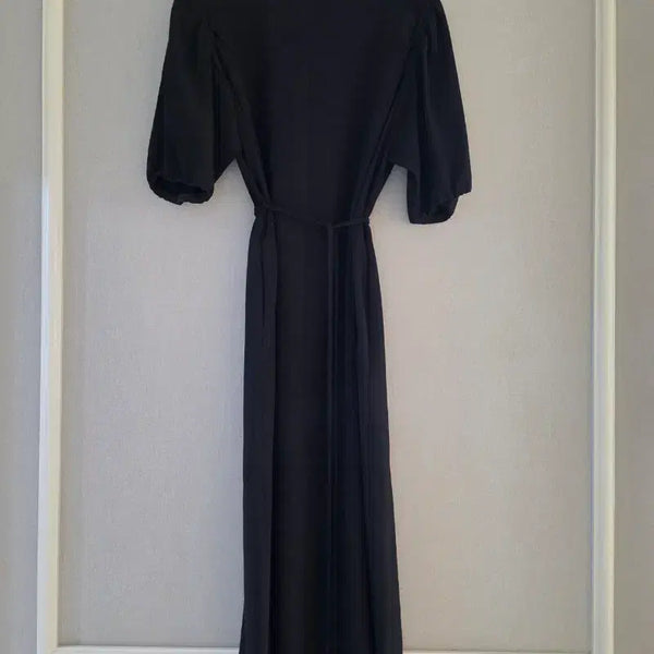 [BUNJANG] Lanvin Buff Belted Long Dress Size 55 / 랑방 _ [size: 55] 버프 벨티드 롱 원피스