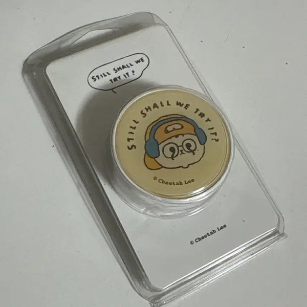[BUNJANG] Mark Cheetari Character Grip Tok / 마크 치타리 그립톡