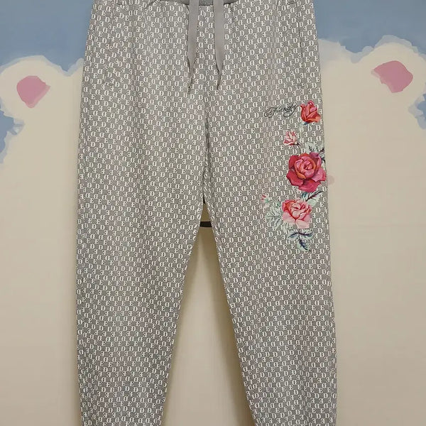 [BUNJANG] Ed Hardy ED Pattern Rose Jogger Pants XL / (XL) 에드하디 ED 패턴 로즈 조거팬츠