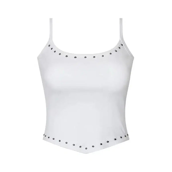 [BUNJANG] Metal Stud Tank Top / 새제품) 메탈 스터드 탱크탑 끈나시