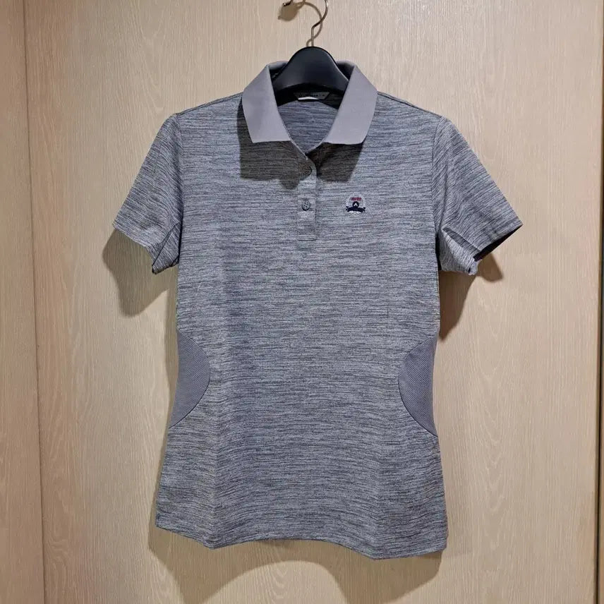 [BUNJANG] Air Walk Women's Golf Short-Sleeve Polo Shirt Grey Size 95 / AIR WALK. 골프 여성 반팔 카라티 그레이사이즈95. 미사용