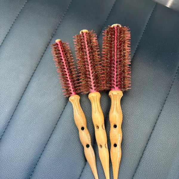 [BUNJANG] Chahiro Rolling Brush Set (Sizes 1, 3, 4) / 차미오 롤브러쉬 롤빗 1호 3호 4호 일괄판매