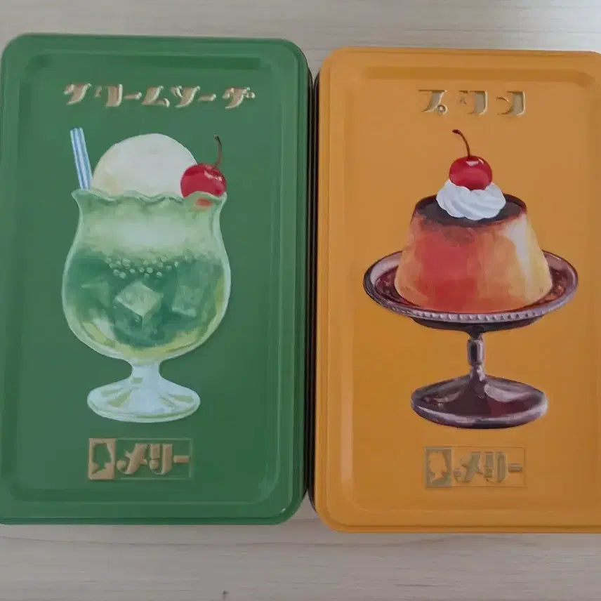 [BUNJANG] Merry Cream Soda Pudding Tin Case / 메리 크림소다 푸딩 틴케이스 (2024)