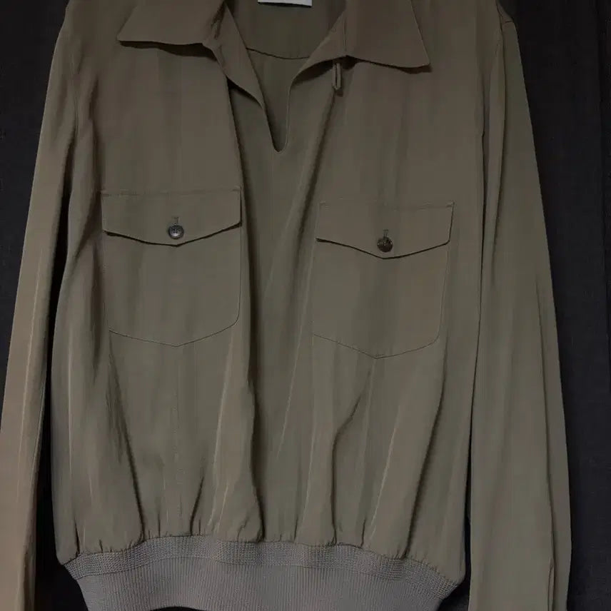 [BUNJANG] Recto Two-Pocket Hunting Top Beige/Khaki (L) / 렉토 투포켓 헌팅탑 베이지카키 L -> 블랙,베이지 카키 M교환하실분