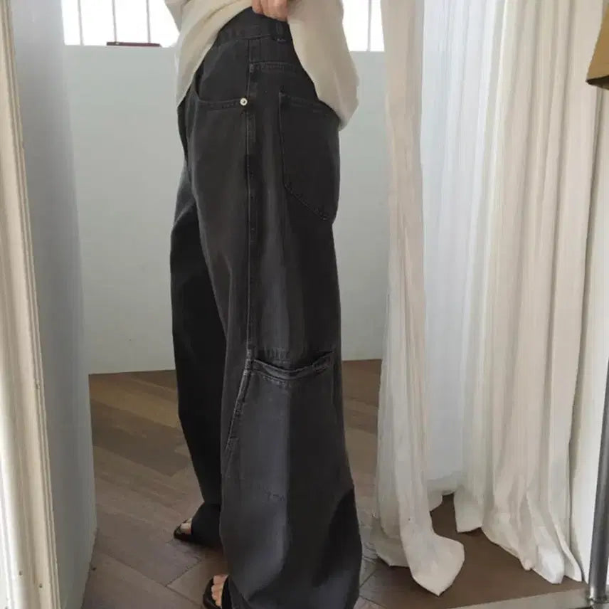 [BUNJANG] MEUN Ready Curved Pants S / 므앤 레디 커브드 팬츠 S