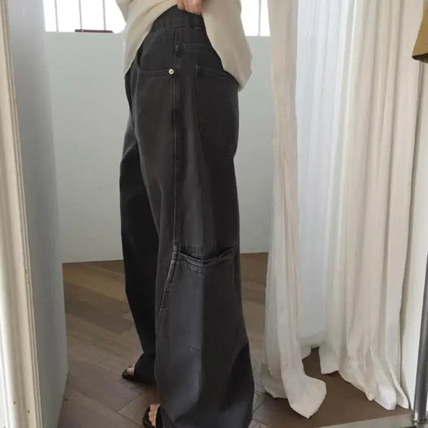 [BUNJANG] MEUN Ready Curved Pants S / 므앤 레디 커브드 팬츠 S
