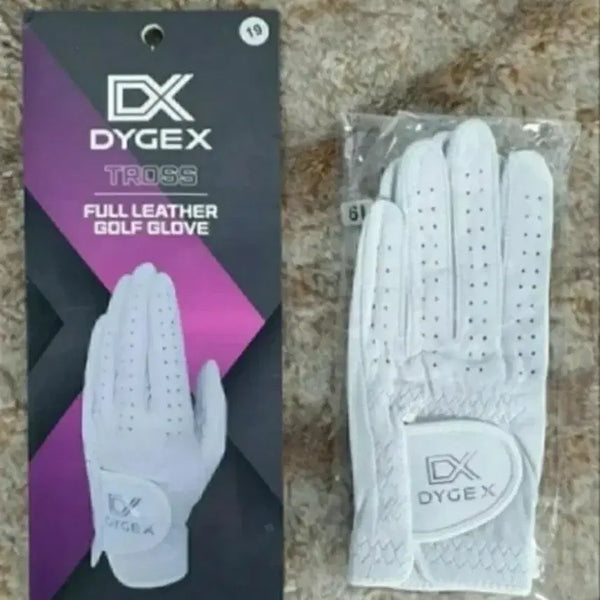 [BUNJANG] Dajex Tros Natural Full Sheepskin Women's Golf Gloves (Pair) / 다이젝스 트로스 천연 full 양피 고급 여성 골프장갑 새상품 양손 18호