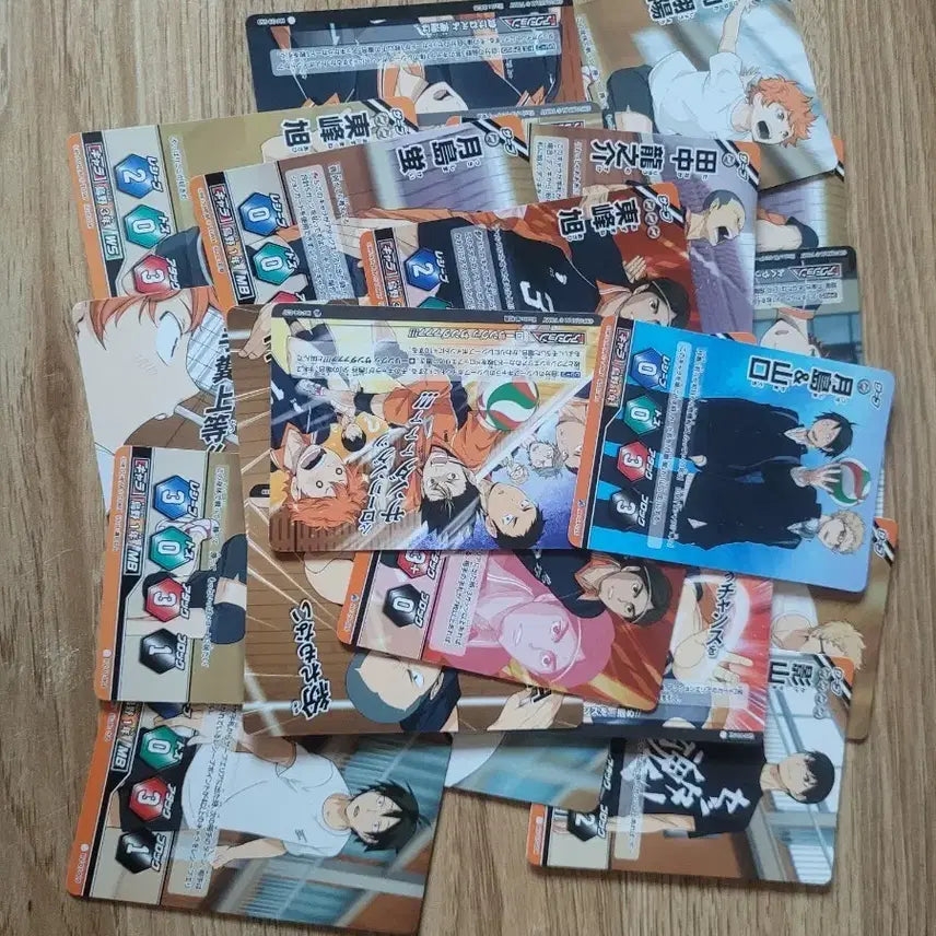 [BUNJANG] Haikyu!! Karasuno High School Karuta Card Set / 하이큐 바보카 카라스 고교