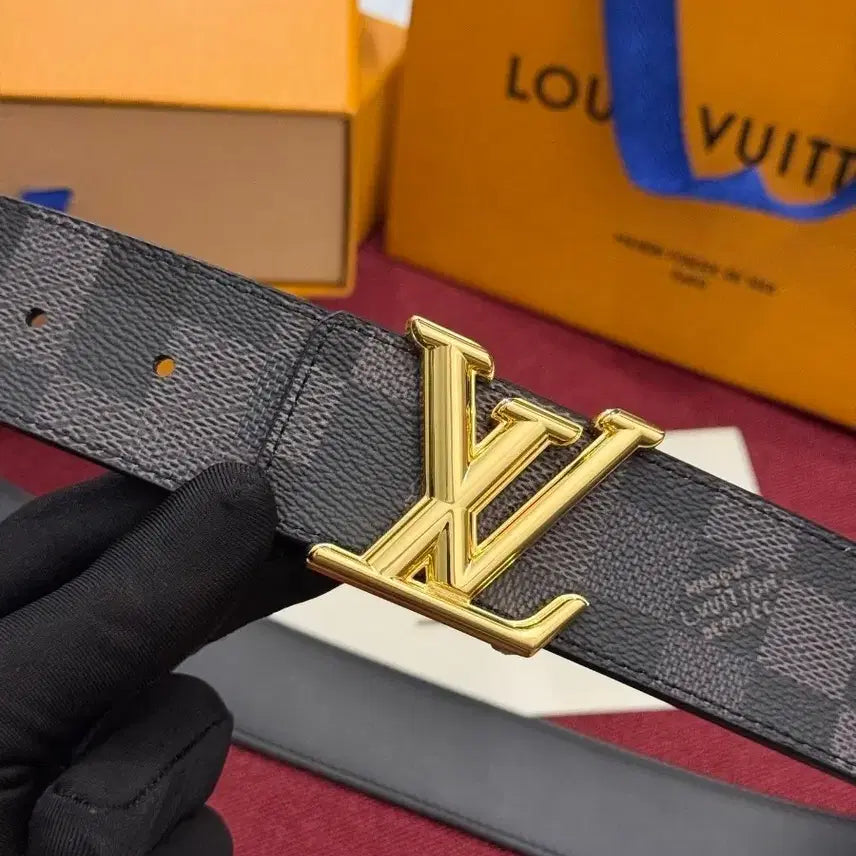 [BUNJANG] Louis Vuitton Monogram Belt Gold Buckle / 루이비통 벨트 모노그램