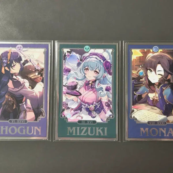 [BUNJANG] Hoyolab 2025 Zodiac Raiden Shogun, Mizuki, Mona Bundle Set / 8.1까지 급전) 호요랜드 2025 점괘 라이덴 쇼군 미즈키 모나