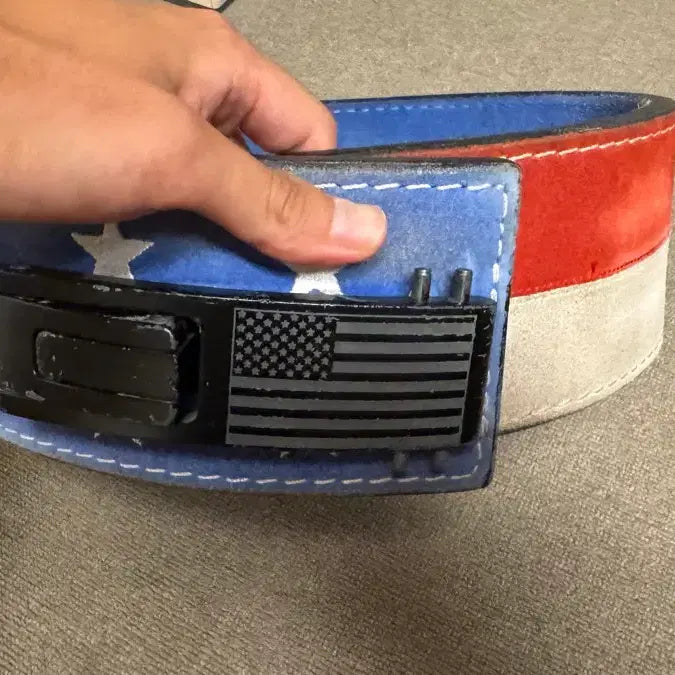 [BUNJANG] Pioneer American Flag Belt / 파이오니어 성조기 벨트