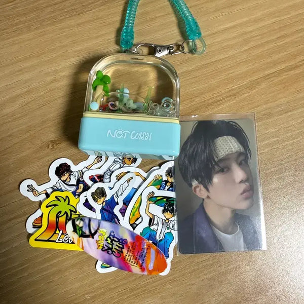 [BUNJANG] NCT WISH Color Surprise Ver. Water Game Keychain / 엔시티 위시 컬러 서프 버전 앨범 워터게임기 키링