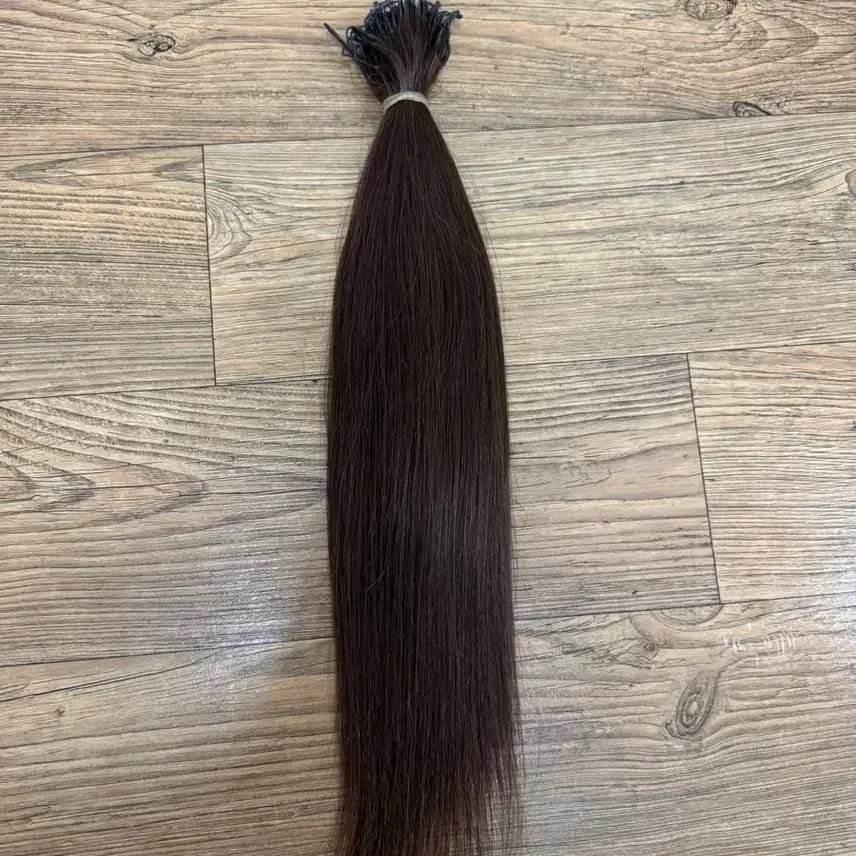 [BUNJANG] 16-Inch Clip-In Hair Extensions - Brown / 16인치 붙임머리