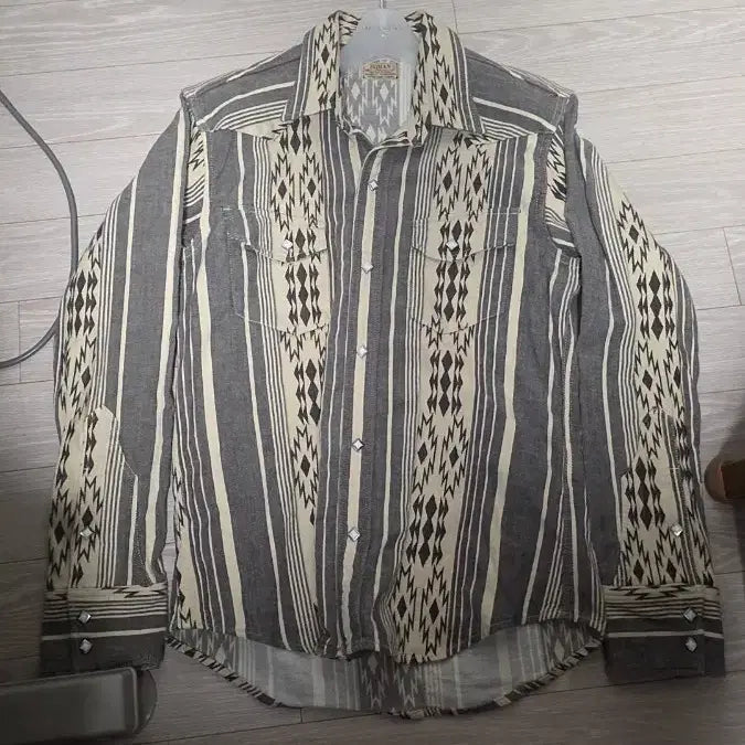 [BUNJANG] Indian Motorcycle Chimayo Western Shirt L / 인디언모터사이클 치마요 웨스턴 셔츠 L