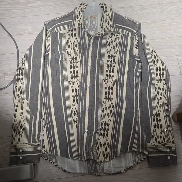 [BUNJANG] Indian Motorcycle Chimayo Western Shirt L / 인디언모터사이클 치마요 웨스턴 셔츠 L