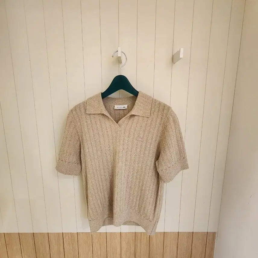 [BUNJANG] Lacoste Women's Scassi Sweater Polo Shirt / (새상품) 라코스테 여성 스카시 스웨터 폴로 셔츠 (카라티)