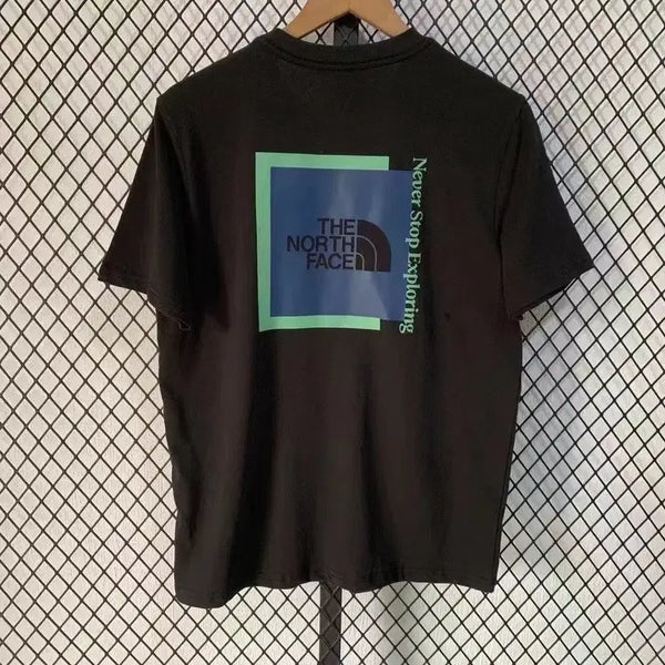 [BUNJANG] The North Face Short-Sleeve T-Shirt Black White L / 노스페이스 반팔 티셔츠 블랙 화이트 L