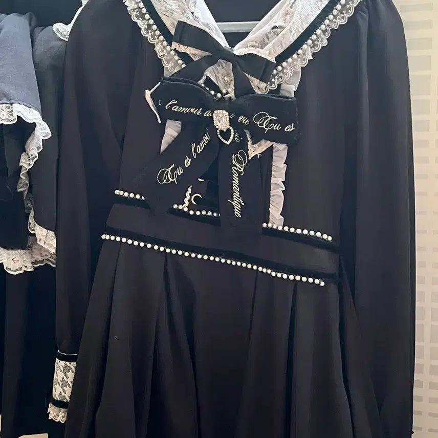 [BUNJANG] Liz Lisa Black Dress / 리즈리사 원피스