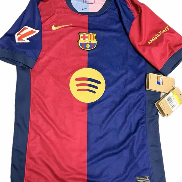 [BUNJANG] FC Barcelona 2024-25 Home Stadium Short Sleeve Jersey #19 Lamine Yamal / 24-25 바르셀로나 홈 스타디움 반팔 No.19 라민야말
