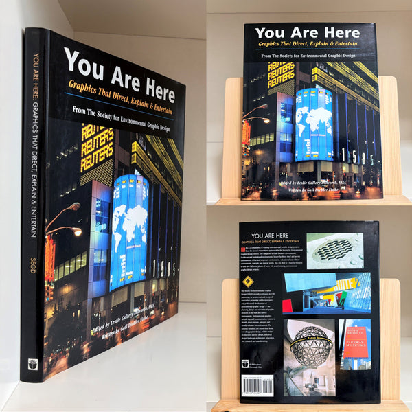[BUNJANG] YOU ARE HERE - Graphics That Direct, Explain & Entertain Hardcover Book / [해외디자인도서] YOU ARE HERE-Graphics That Direct, Explain & Entertain 200p