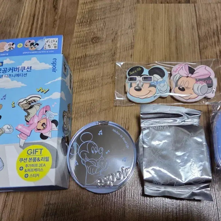 [BUNJANG] Espoir Be Velvet Cover Cushion Disney Edition SPF50+ PA++++ 23 Beige / 에스쁘아  비벨벳 커버쿠션  [디즈니에디션] 23호 베이지