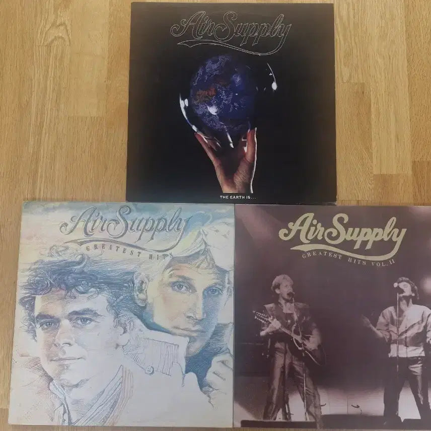 [BUNJANG] Air Supply "The Earth Is...", "Greatest Hits Vol. I", "Greatest Hits Vol. II" 3 LP Set / [A] Air Supply LP 3종
